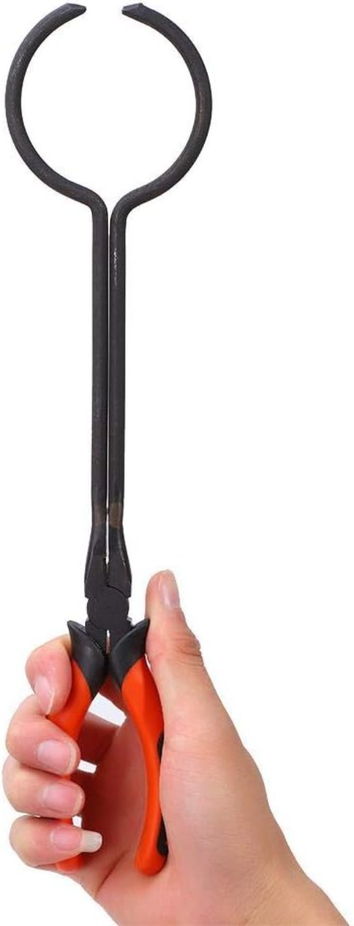 13″ Steel Crucible Tongs for Safe Gold Melting – Jewelry Making Tool