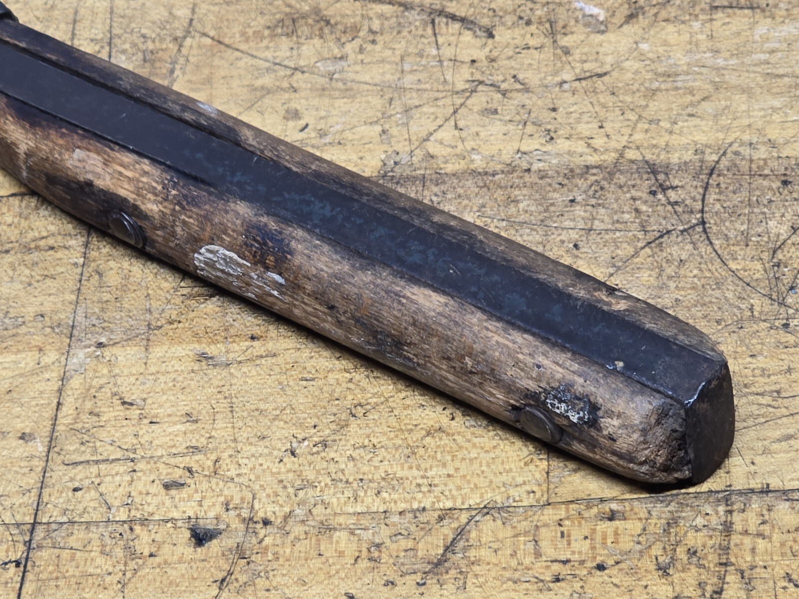 ANTIQUE Bridgeport Hardware Mfg. Corp. Shipping Crate Tool Nail Puller Pat. 1908