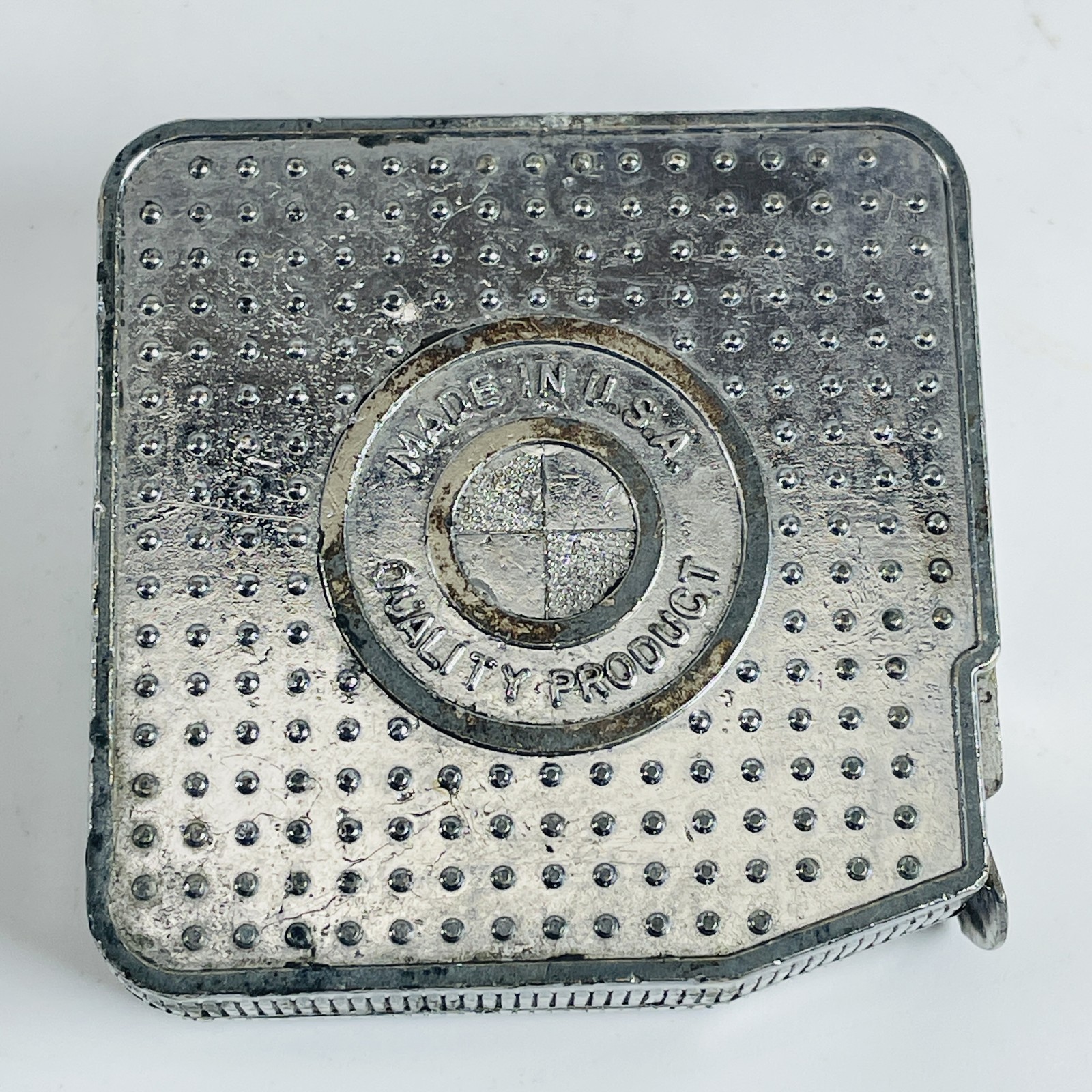 Vintage Coast to Coast Stores 10 FT Tape Measure Rule Metal Case USA Collectible