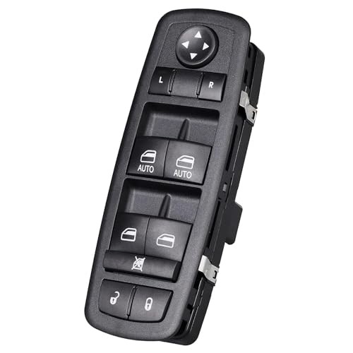 Front Driver Side Master Power Window Switch for 2009-2012 Dodge 2009-2012 Ram