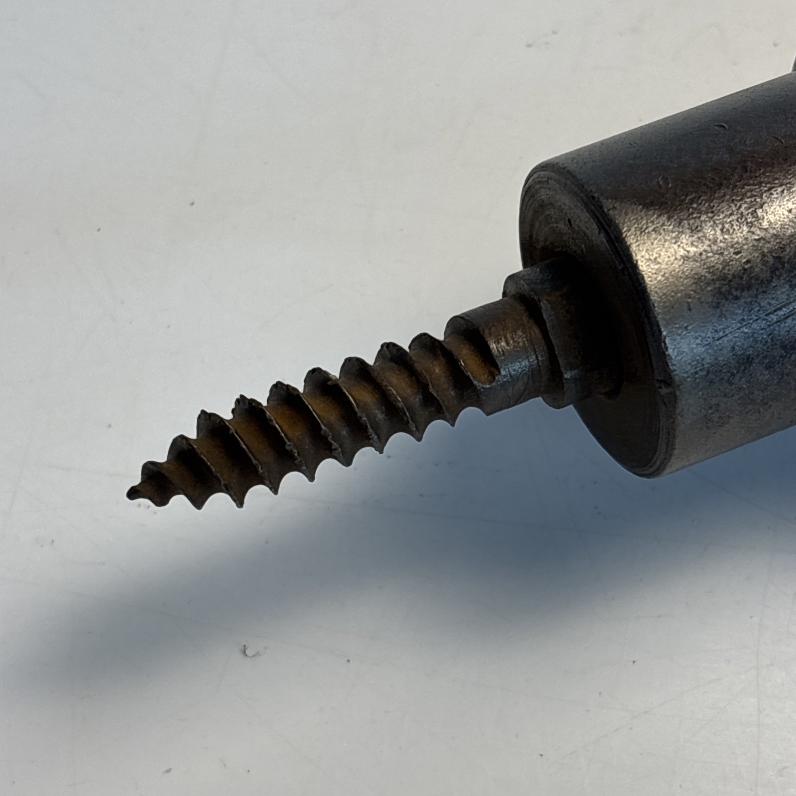 Vintage Slide Hammer Auger Screw Puller 7 lb Heavy Duty T-Handle