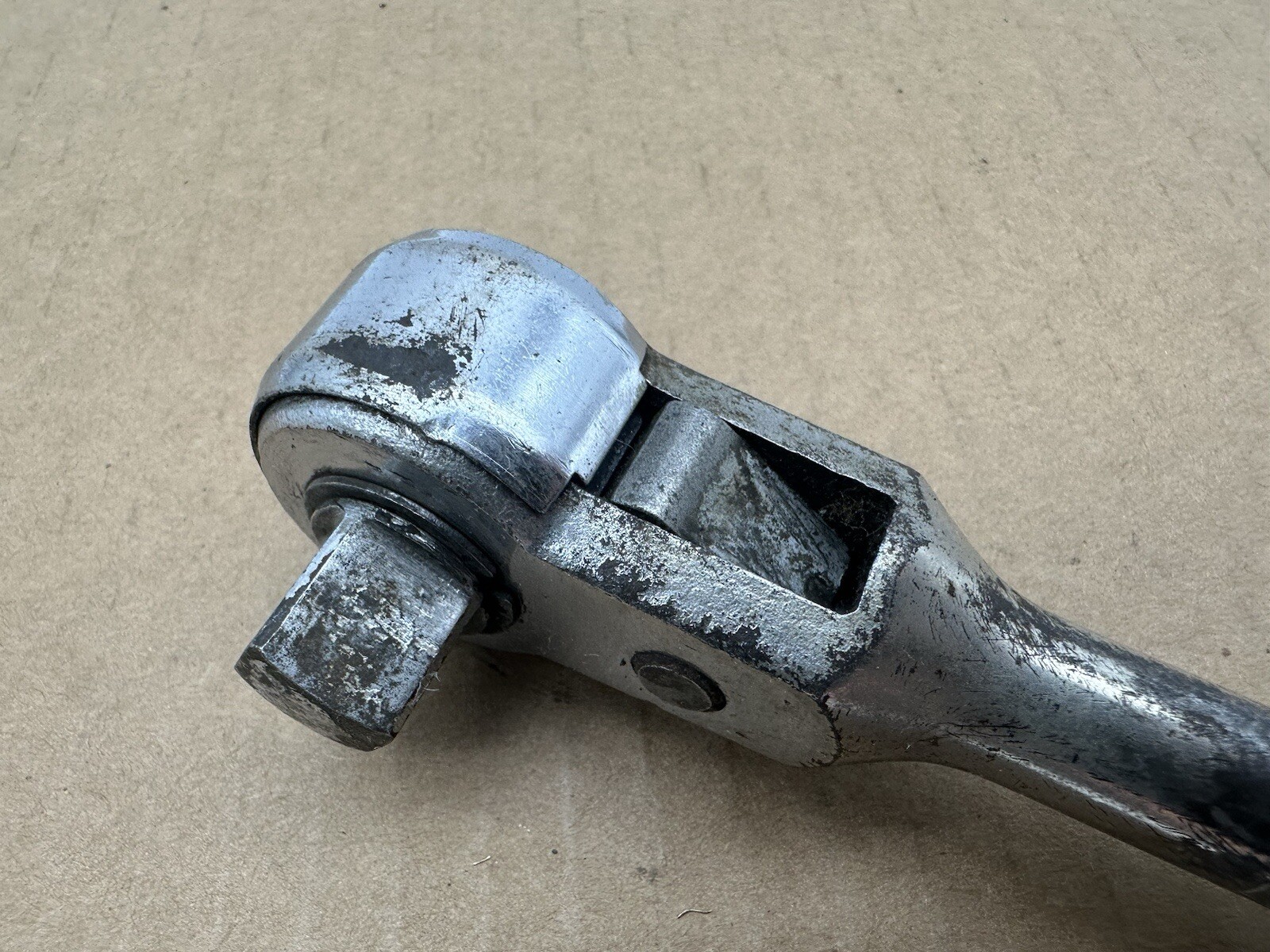 Vintage P&C 6211 Open Gear 1/2″-Drive Reversible Socket Ratchet Wrench USA