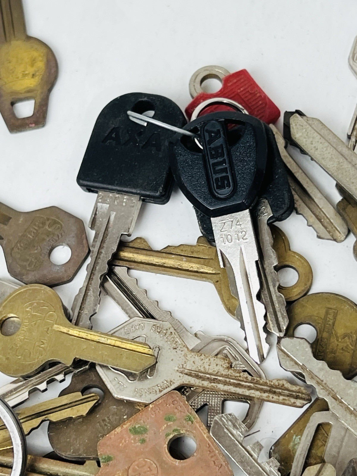 VTG 7+ LB Vintage Key Lot House Skeleton Auto Cabinet Keys – W. Old Locks Bundle