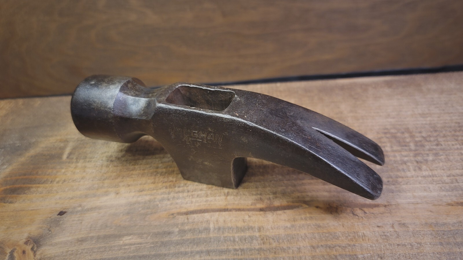 Vintage Vaughan Straight Claw Hammer Made in USA Construction 24 oz. Head