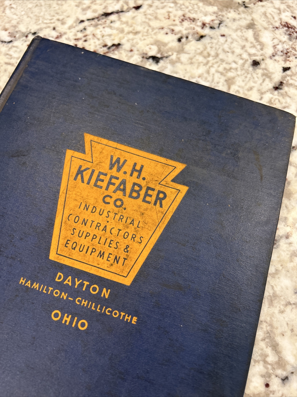 W. H. Kiefaber Catalog 53 Edition HC Dayton, Hamilton, Chillicothe OH