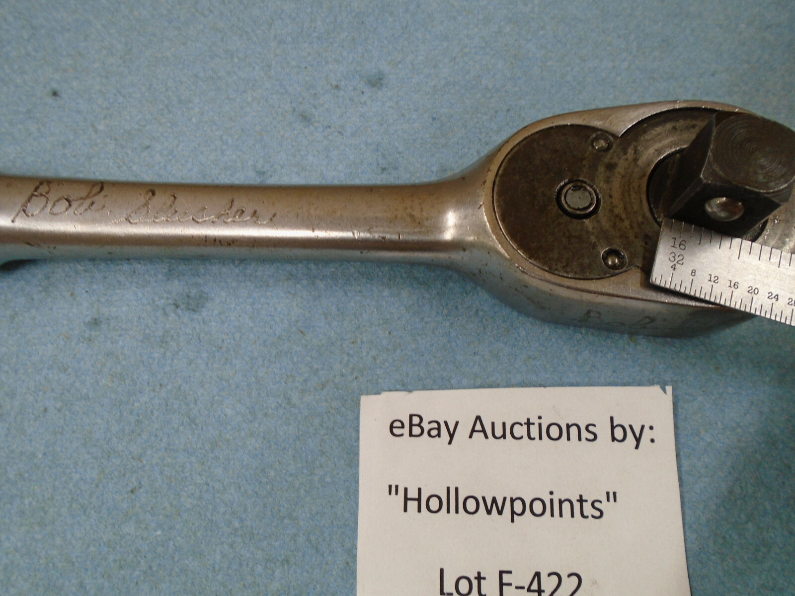 Snap-On L-710 Ratchet 1/2″ Drive Snap On 32 Tooth Cleaned & Oiled F422