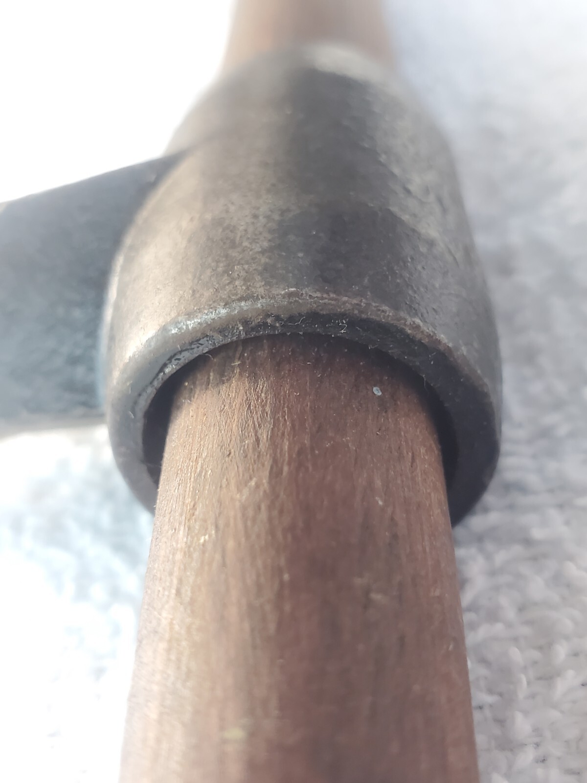 Vtg Millers Falls Iron T Handle Wood Auger Ford Bit Primitive Hand Drill Tool
