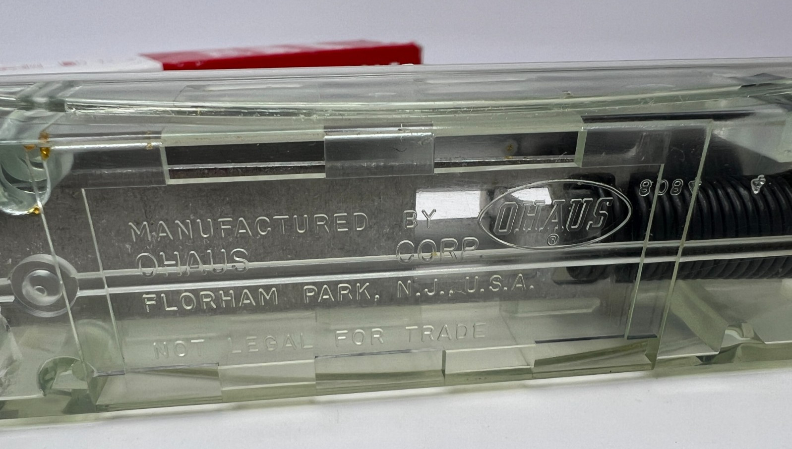 Vintage Ohaus 8008-MN Spring Scale 0-5000 Grams / 0-50 Newtons