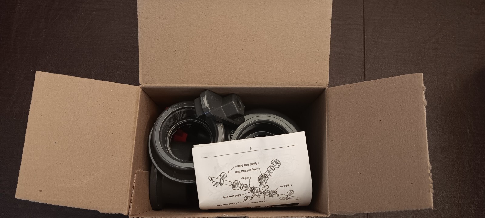 SPEARS:1839-015 TU 200 INDUSTRIAL BALL VALVE SOC/FIPT SIZE 1 1/2” MTL: PVC