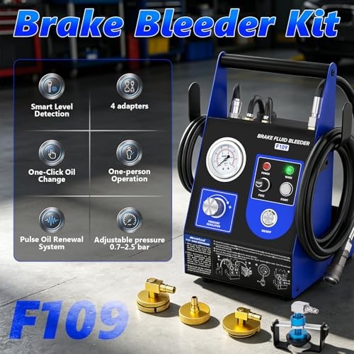 Automatic Brake Bleeder Kit for Toyota Honda, 110V One Person Electric Brake