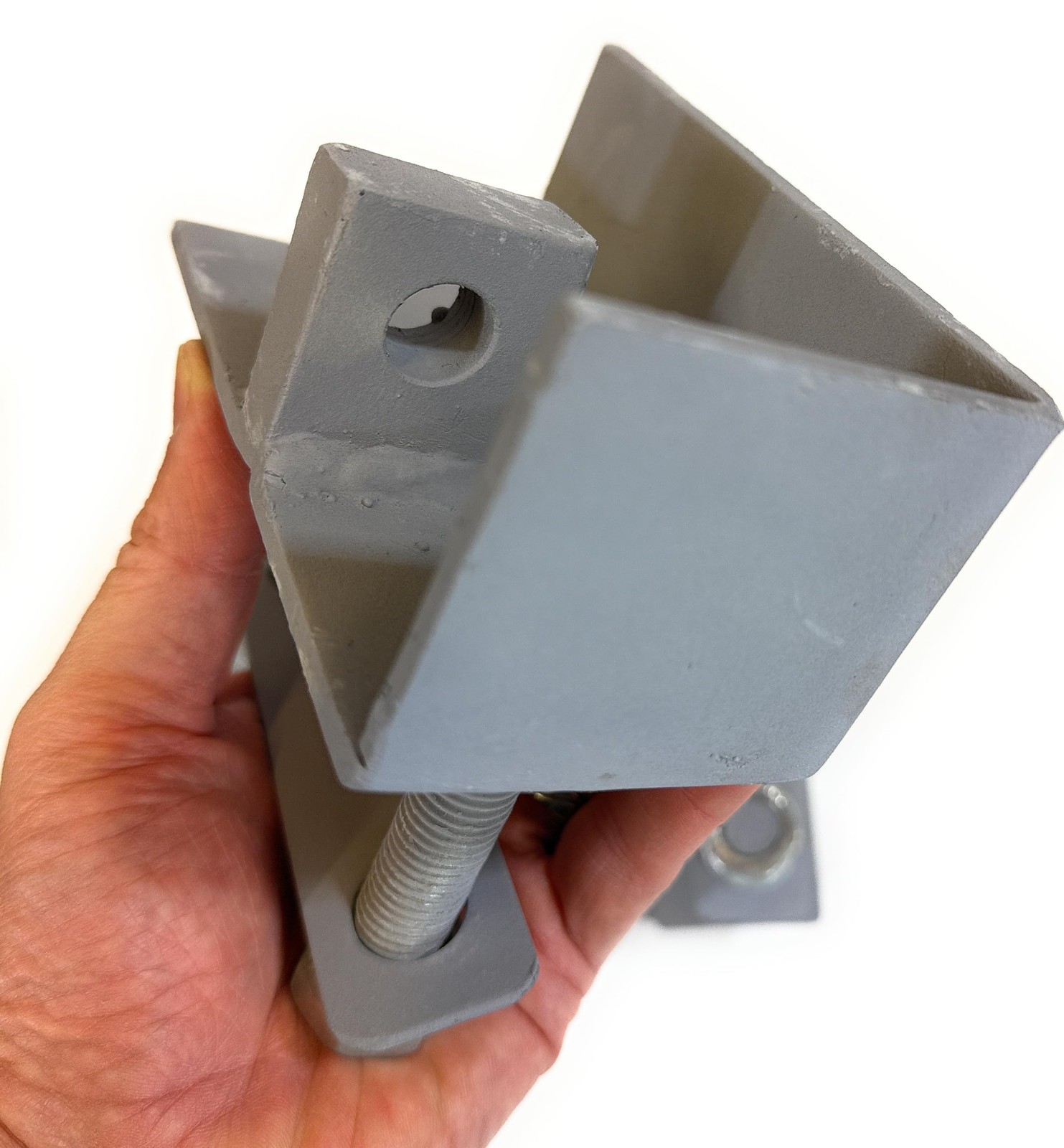 Bolt-On Keyed Shipping Container Lock Box with 4 Keys – 100% Steel for Heavy