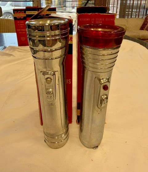 Winchester Flashlights Collectible Winchester Repeating Arms Silver Red No.6410