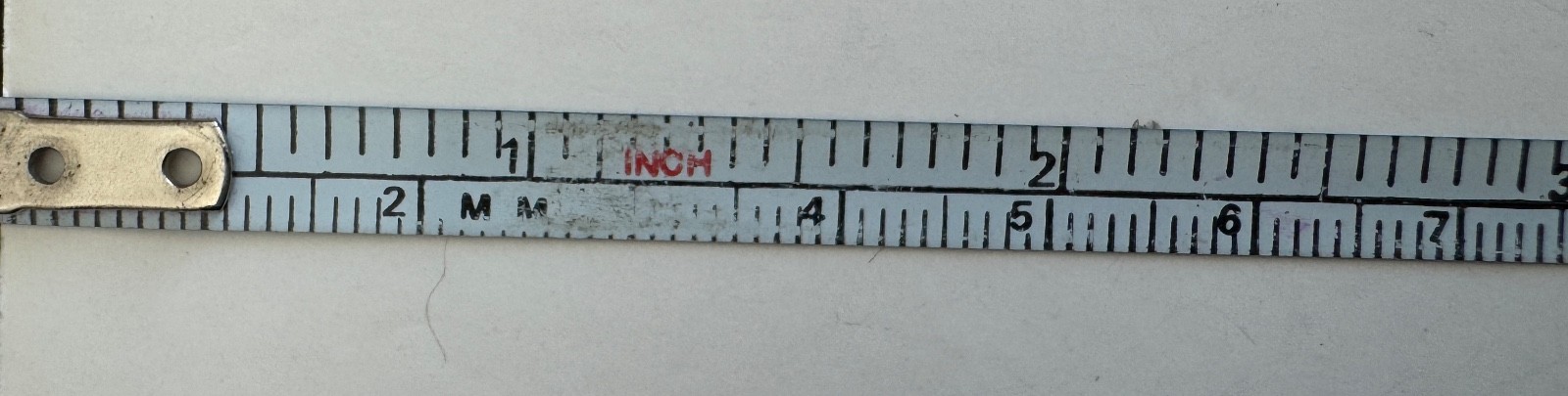 Vintage Small Index 1 Meter 3 Foot Tape Measure #1004 Black Plastic Case 1.5″
