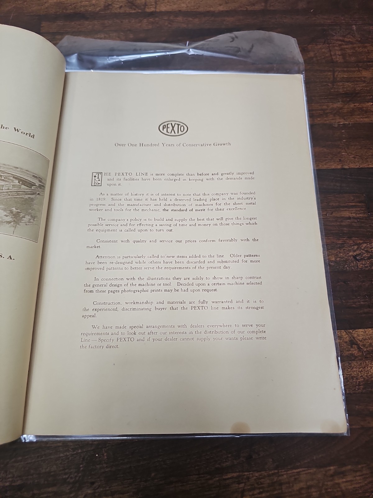 A94- 1929 orig. PEXTO MACHINES & TOOLS FOR SHEET METAL CATALOG TINSMITH