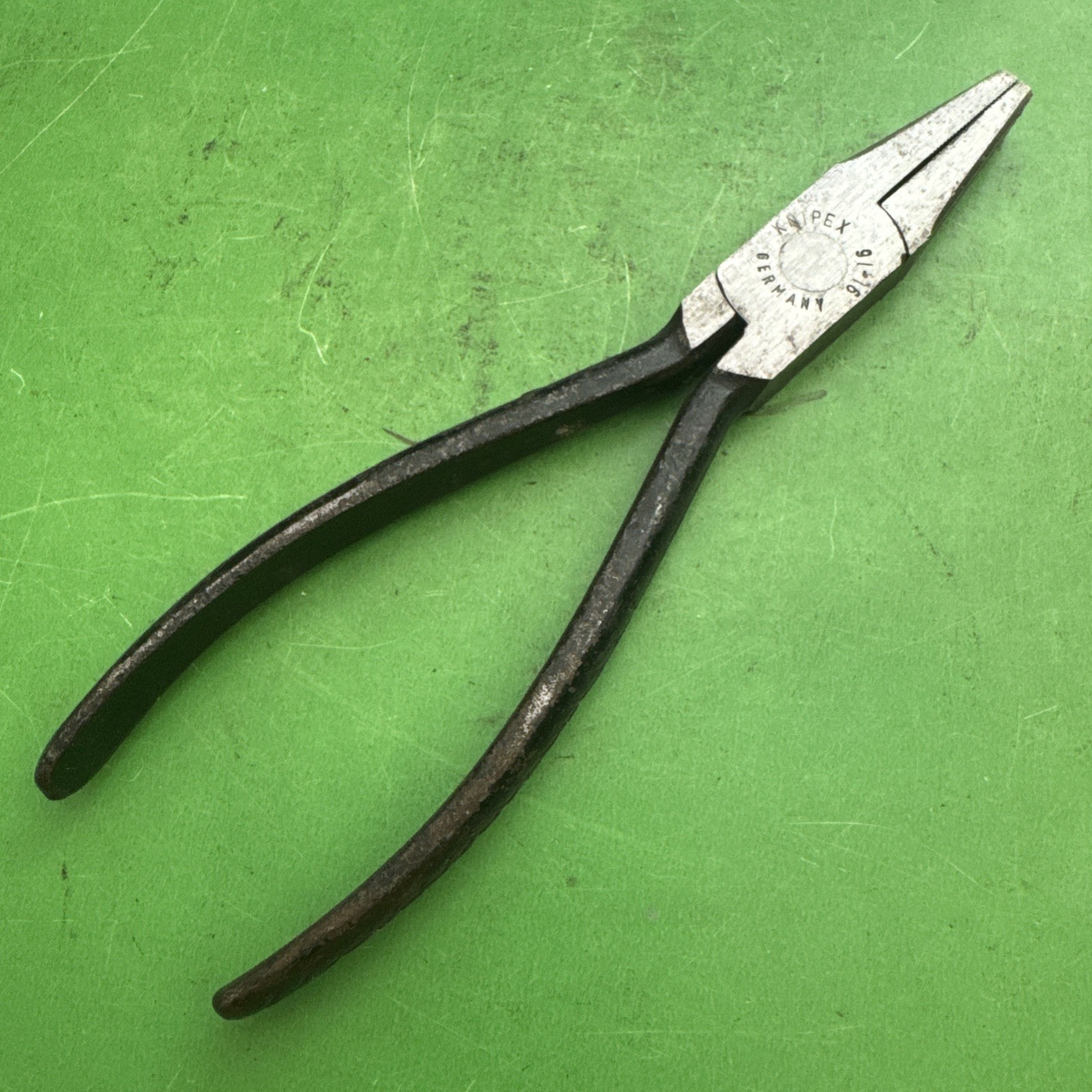 Vintage Knipex Tools West Germany 6.5” Duckbill Type Pliers Model 91-16