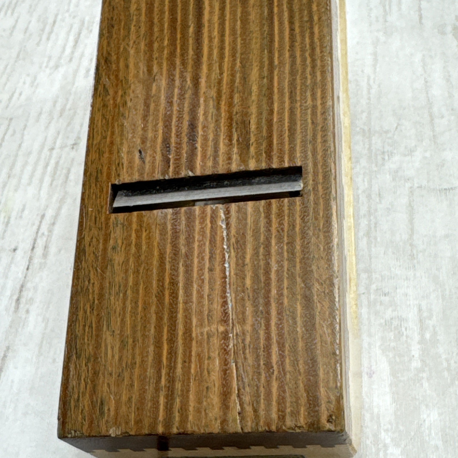 E.C.E Small Block Wood Plane Nr.249P Orig Box German 39mm Garanite