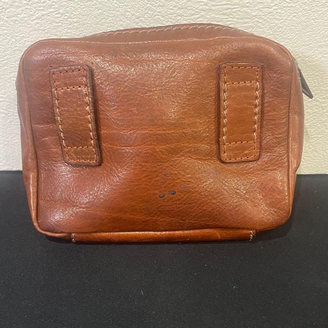 The Bridge Leather Fanny Pack Italy Vintage Used Stylish
