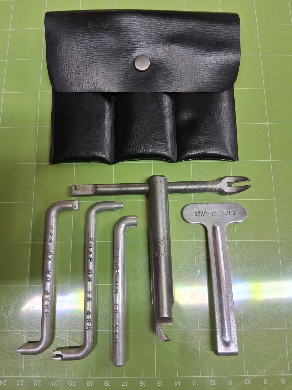 Vintage Snap-On Tools Corp Ford Flathead Ignition Set Adjustment Tool Kit