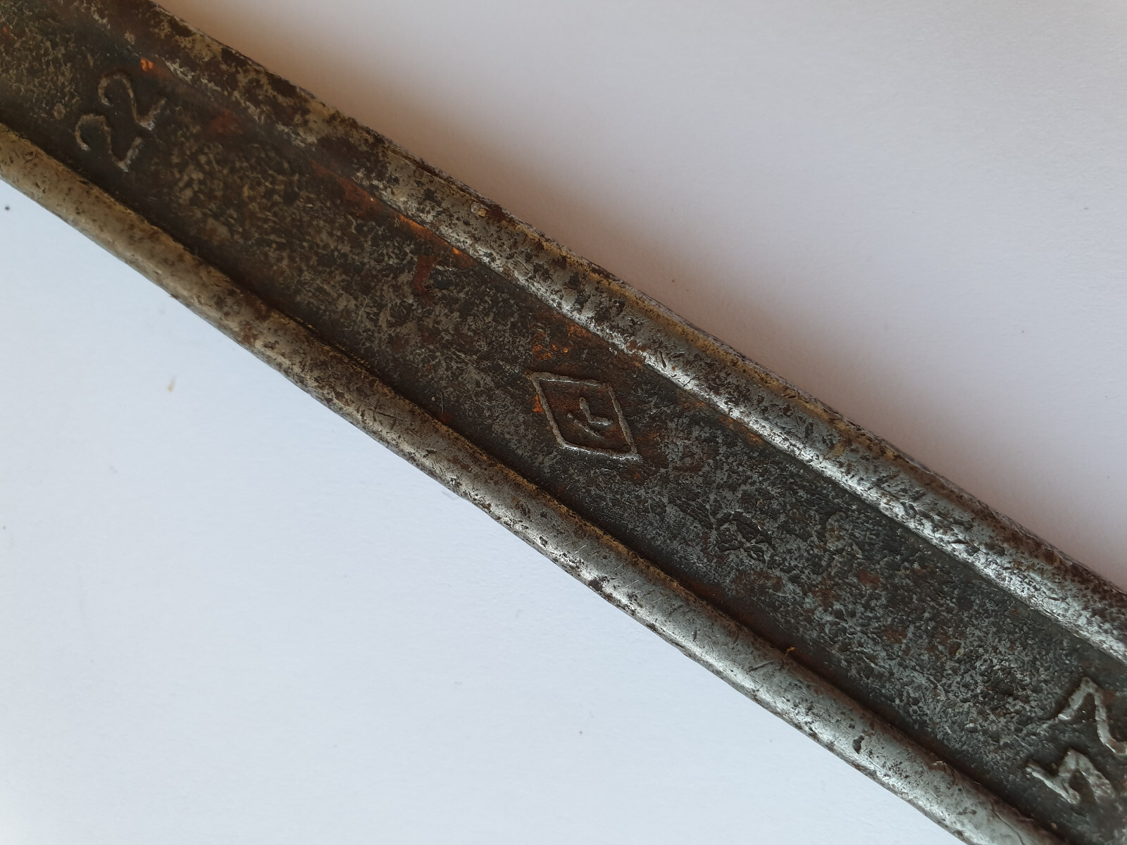 SOVIET VINTAGE WRENCH MADE IN USSR – 22mm – 24mm – OPEN ENDED SPANNER