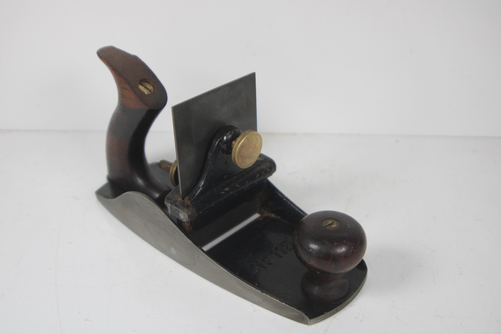 Antique STANLEY No. 112 Scraper Plane with Original Stanley Iron Plane Inv#JB02