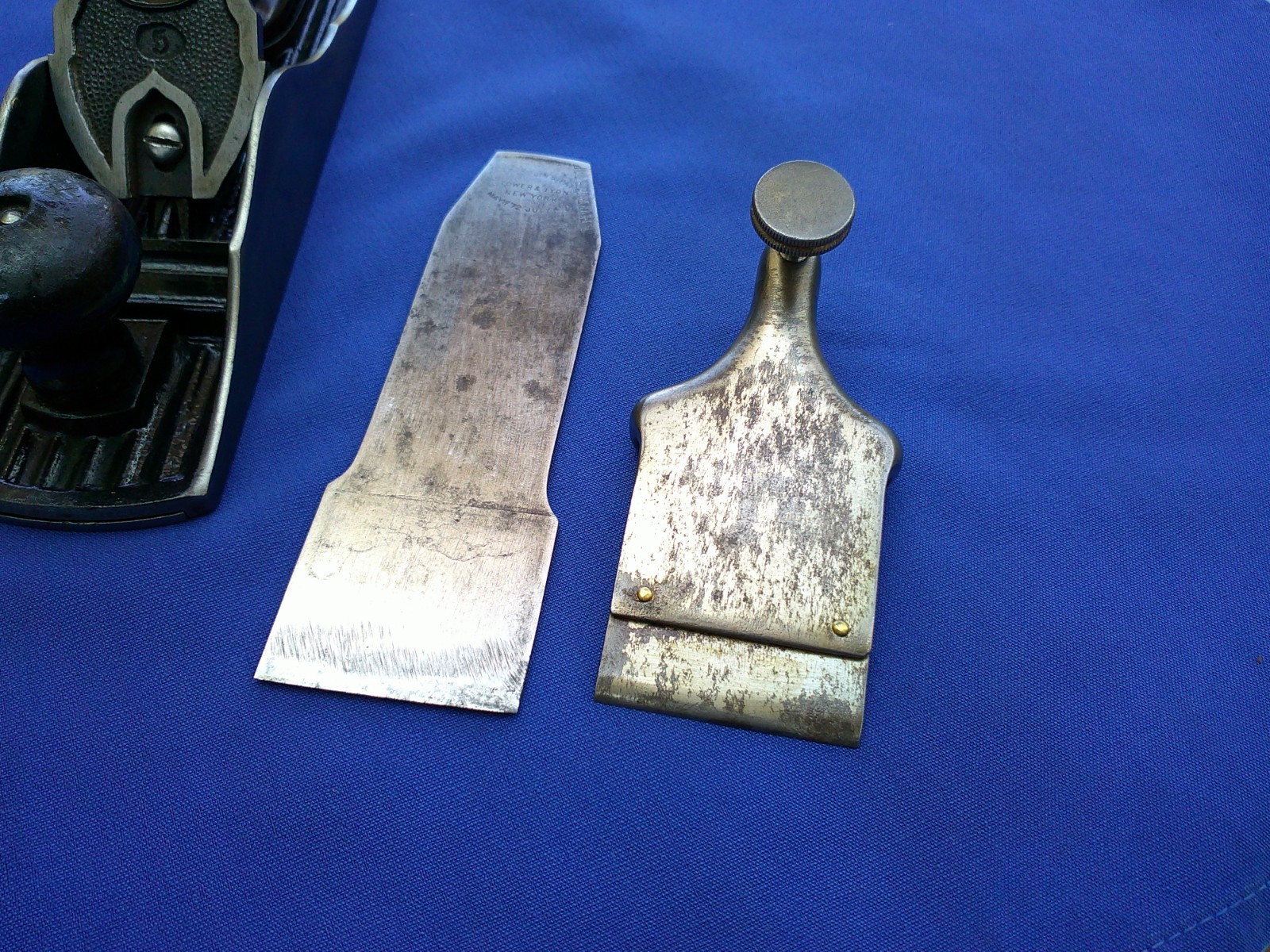 Tower & Lyon Chaplin”s Pat May 1872 July 1878 Plane Adjustable Throat Corrugated