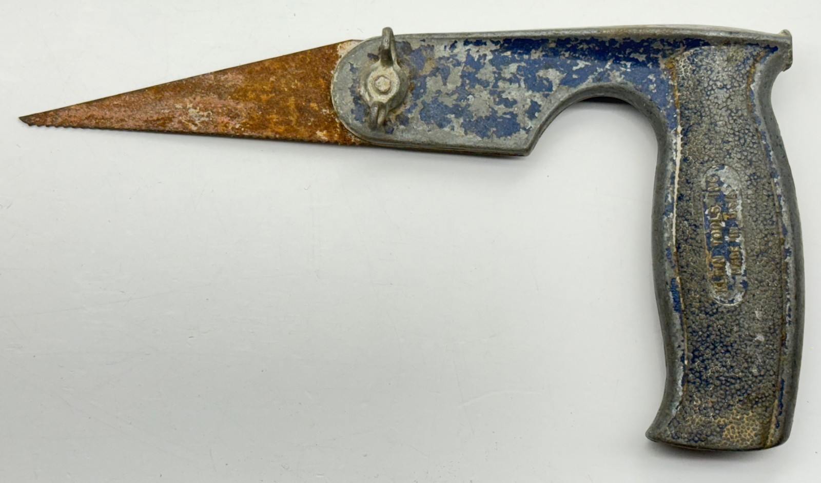 Klein Tools Keyhole Drywall Saw 702 USA Magic-Slot Compass Jab Saw Pistol Grip