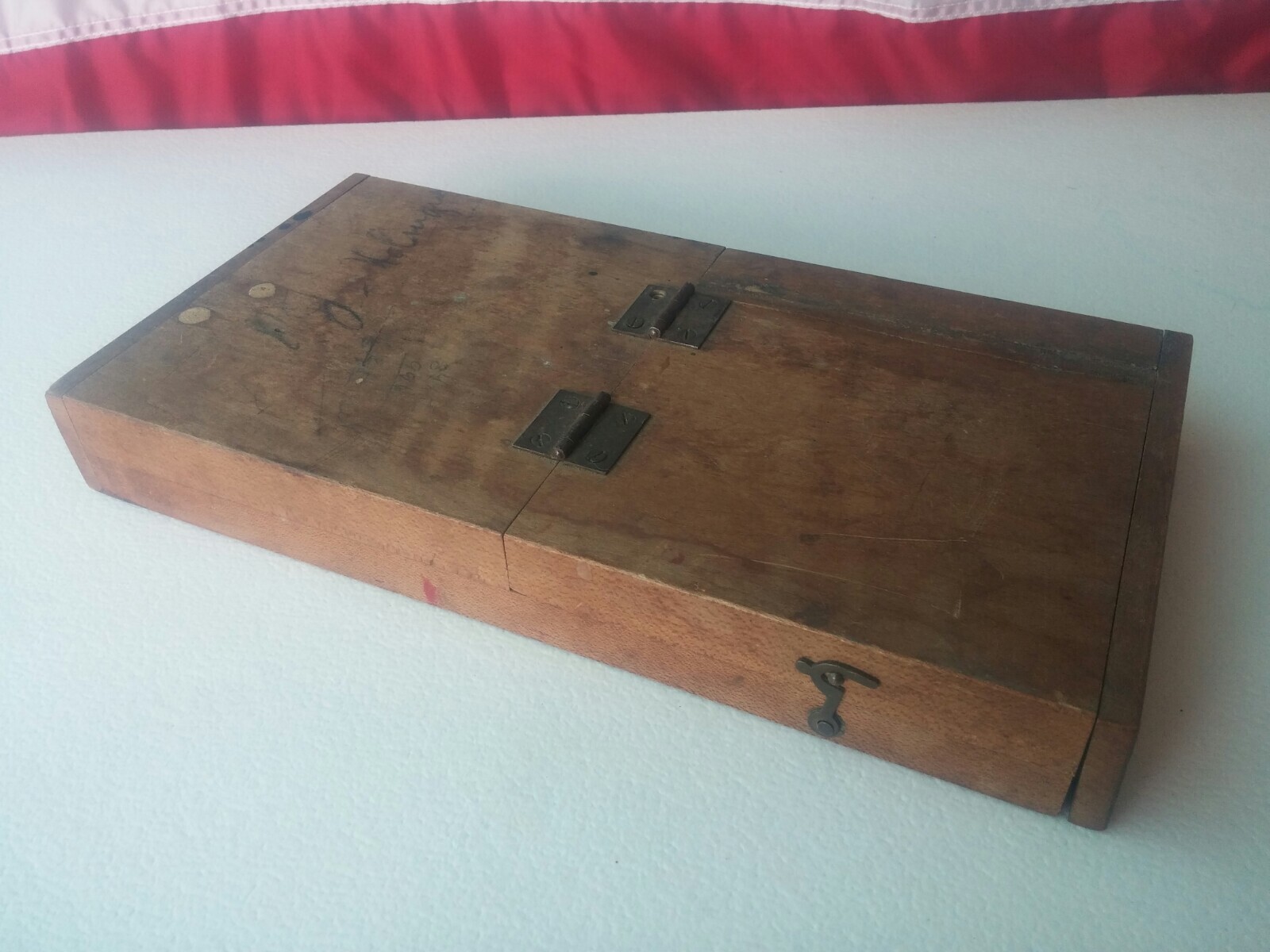 Vintage Wards Master Quality Auger Drill Bit Set 5 Piece w Wood Box 1/4″ to 3/4″
