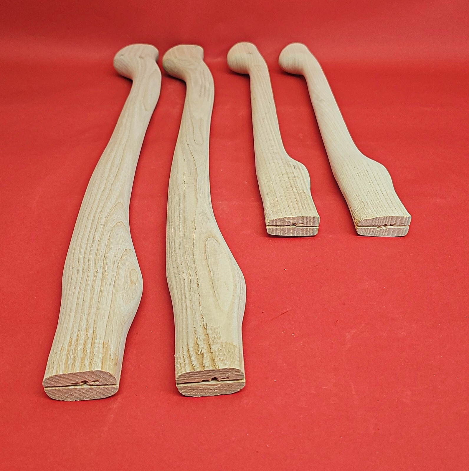 Lot of 4 pcs 24 – 20 inch (600 – 500 mm) Replacement Axe Handle