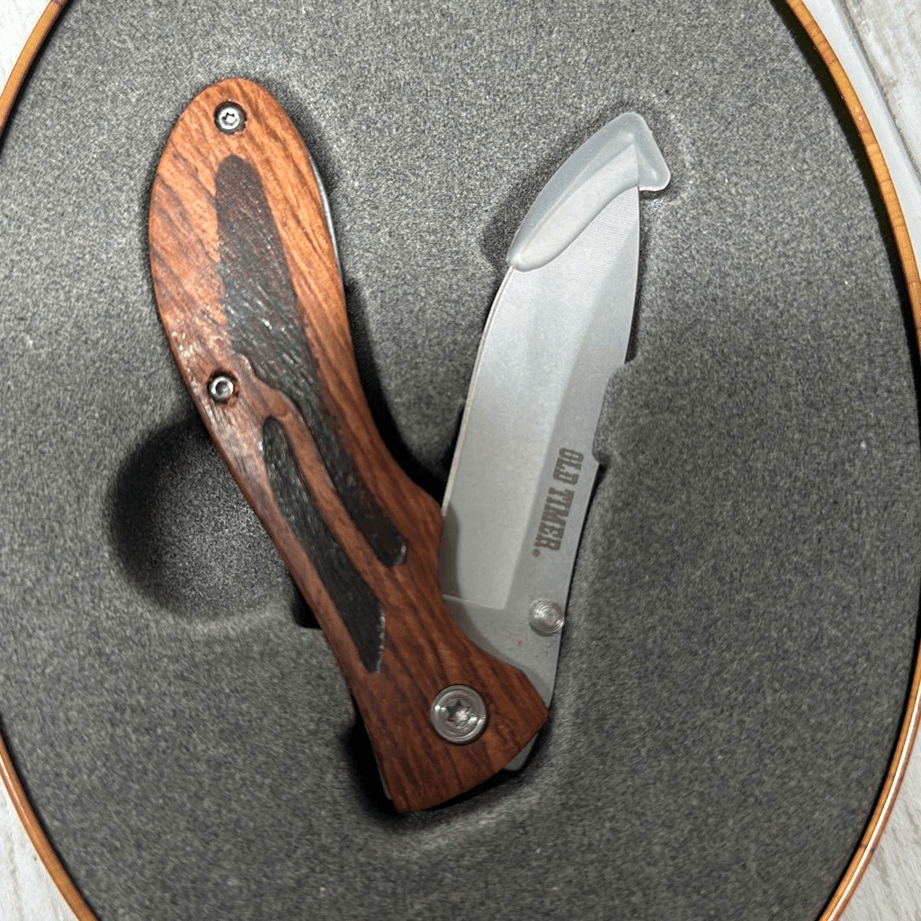Vintage Schrade Old Timer Single Blade 17-19 Single Blade Folding Pocket Knife