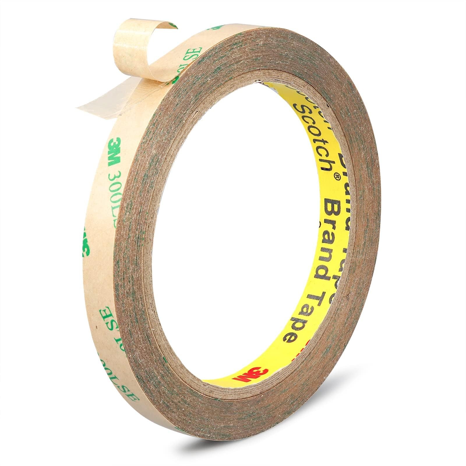P7yaumy 0.39in x 36ft 300LSE Double Sided Tape for Scrapbook, Heavy Duty Moun…