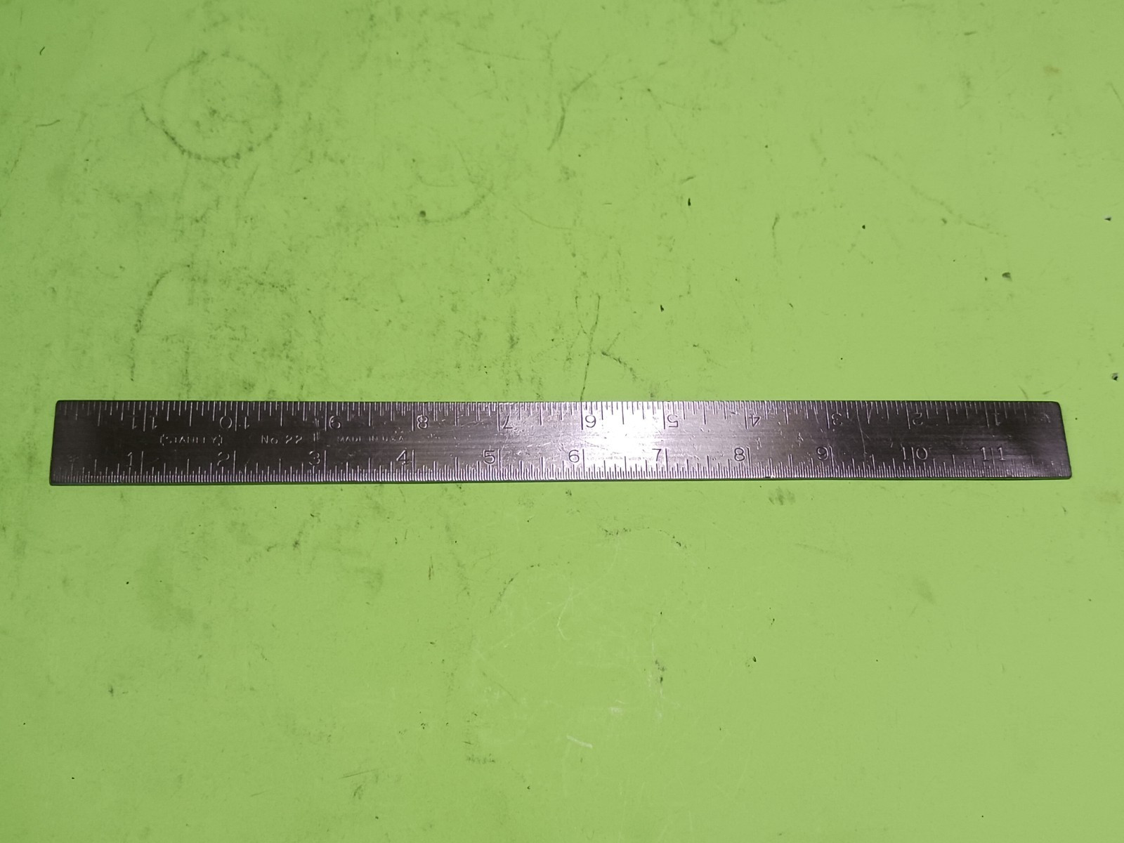 VINTAGE STANLEY No.22 COMBINATION SQUARE 12″RULE/BLADE (ONLY)WORK GREAT