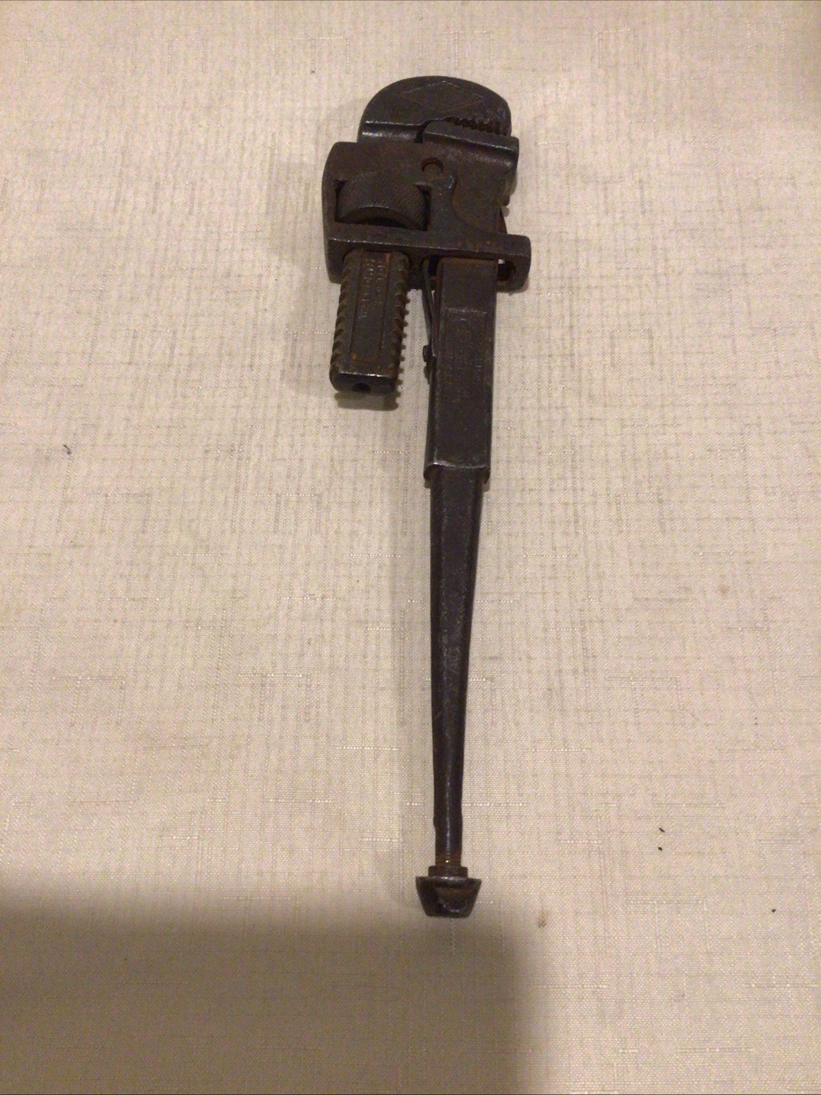Antique Vintage 12″ Stillson Walworth Boston USA Pipe Wrench Works