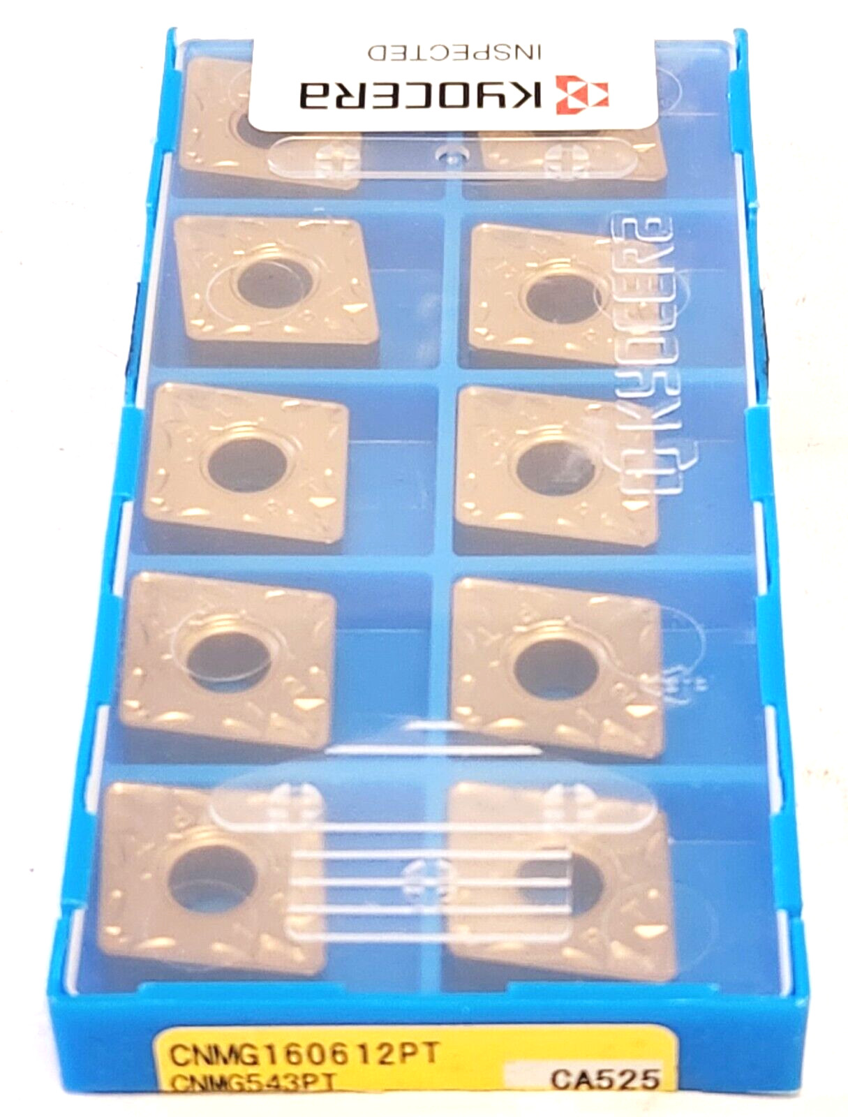 KYOCERA TAC01052 CNMG543PT CA525 CARBIDE INSERTS (10PC_NEW)
