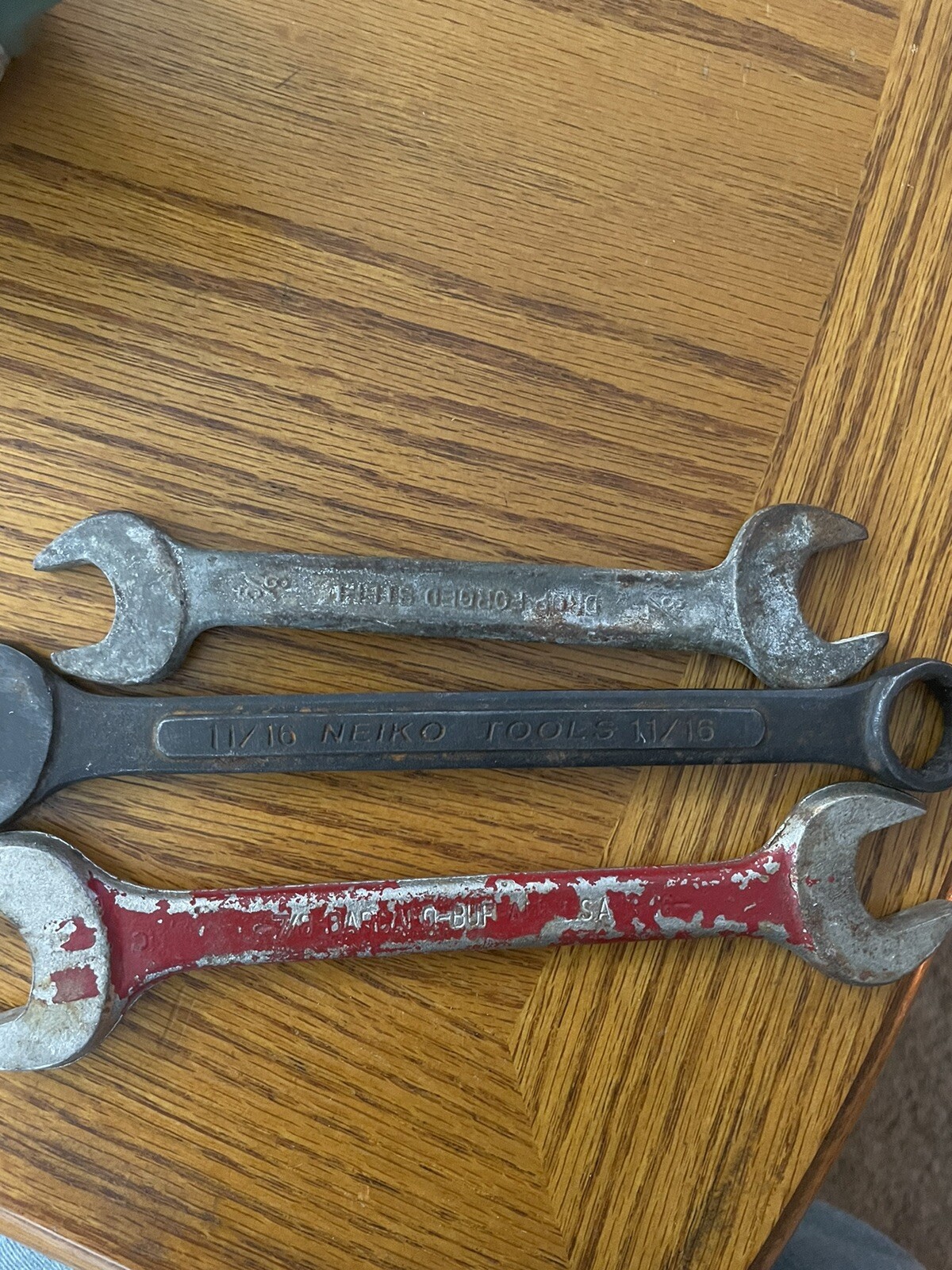 Barcalo Buffalo, Neiko Tools plus Drop Forge West Germany Wrench Lot of 3