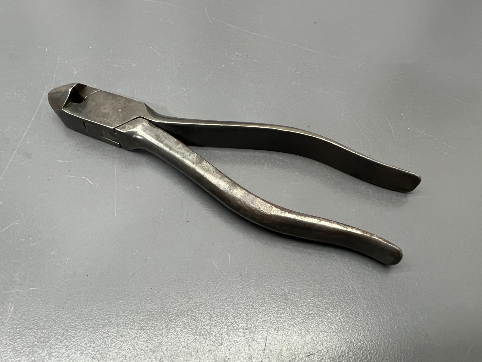 (i) RARE VINTAGE PEXTO PS&W 6″ SPECIALTY ANGLED CUTTING PLIERS – VGC – USA