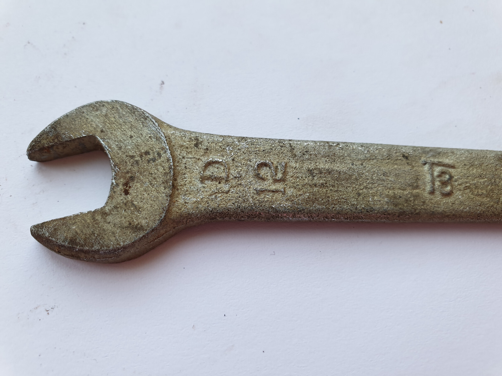 SOVIET VINTAGE WRENCH MADE IN USSR – 10mm x 12mm – OPEN ENDED SPANNER