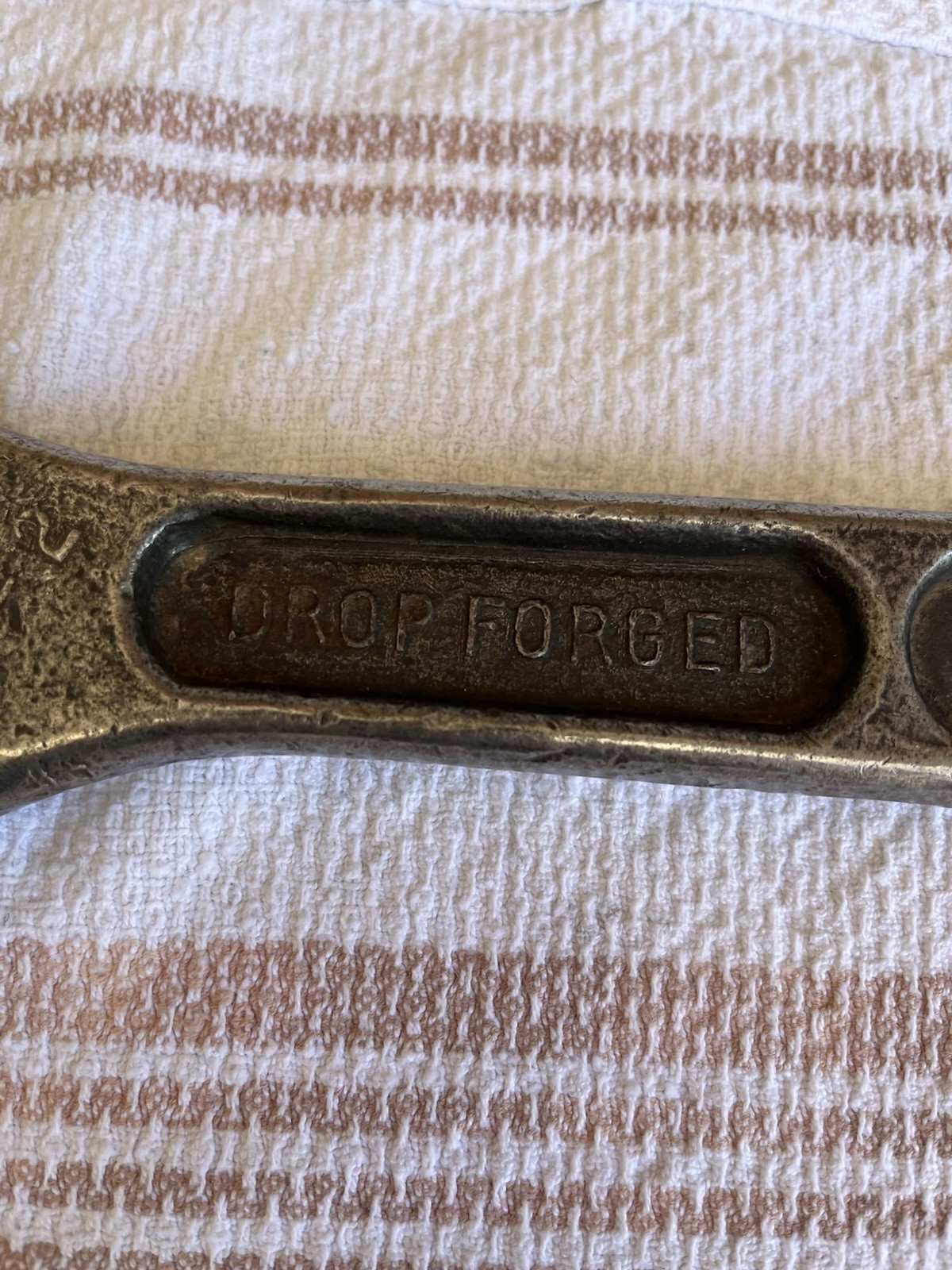 Vintage Barcalo Buffalo N.Y. Drop Forged Adjustable Wrench 15”-2 Made In USA
