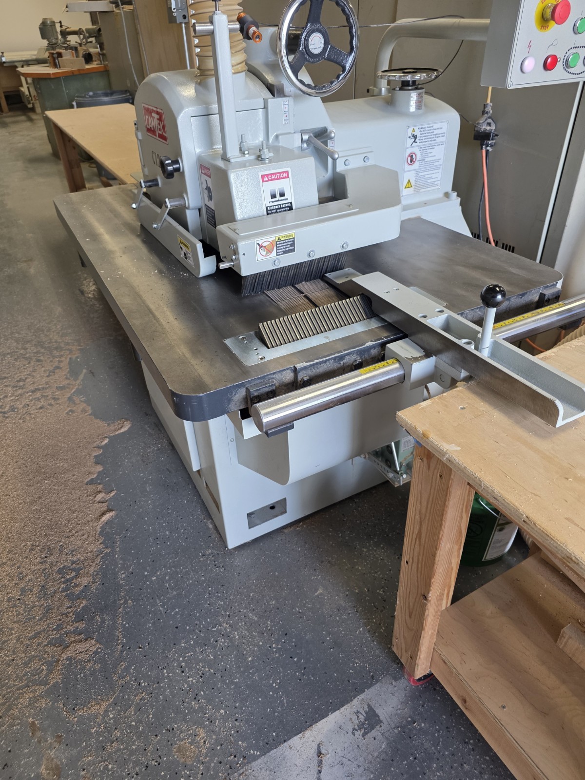 Cantek 12” Glue Line Rip Saw C12RSH