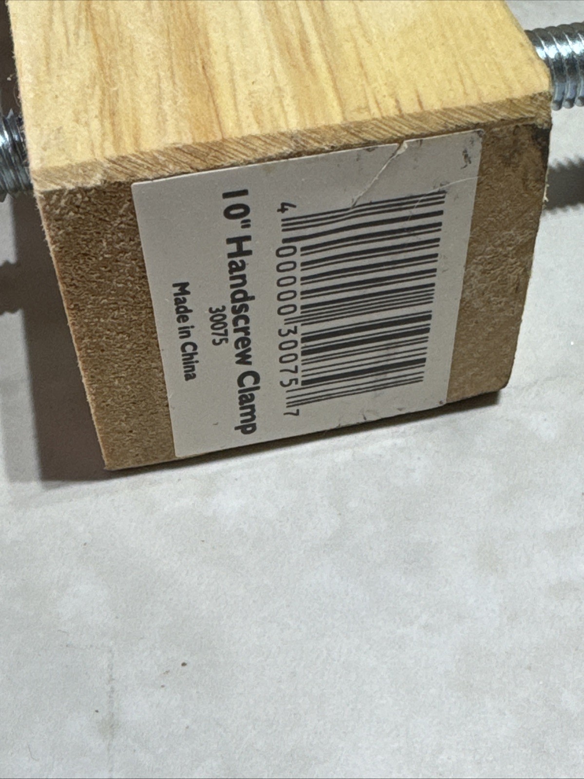 Set of two ROCKLER 10″ WOODEN HAND SCREW CLAMPS 2 Pc Bt37