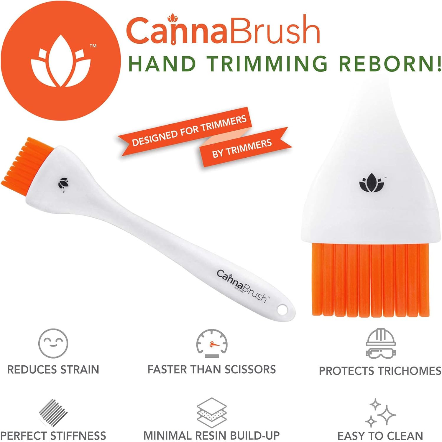 Silicone Flower Trimming Brush Hand Tool Resin Cleaning Easy Ergonomic