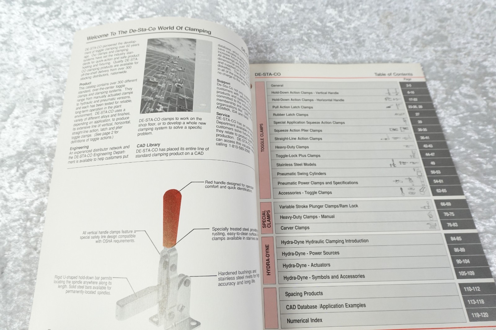 Bessey American Clamping Clamps & 2 DE-STA-C0 Catalogs 1989 1994 Woodworking
