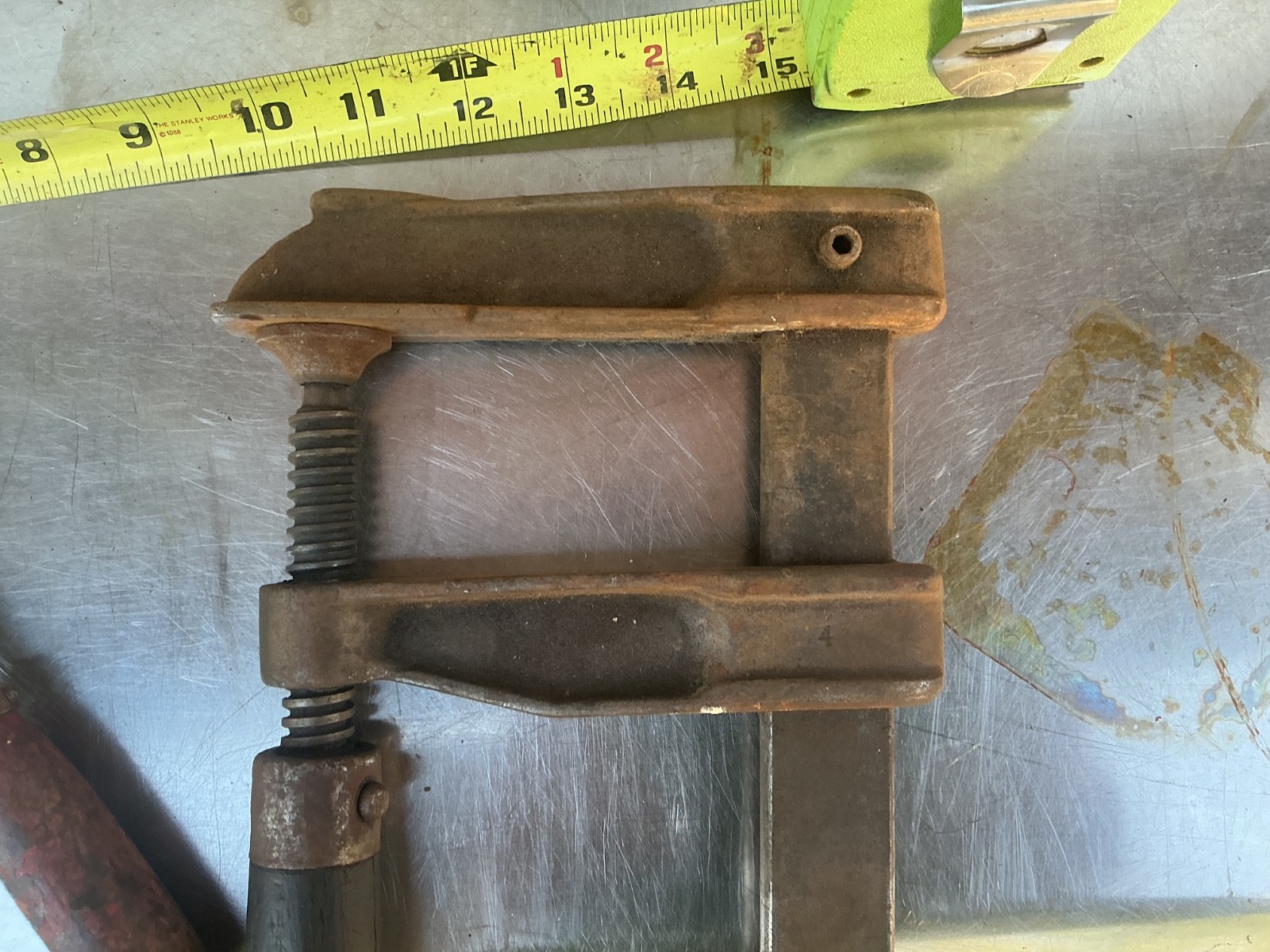 2 VTG Wetzler Clamp Co. Bar Clamp Long Island City NY VGUC