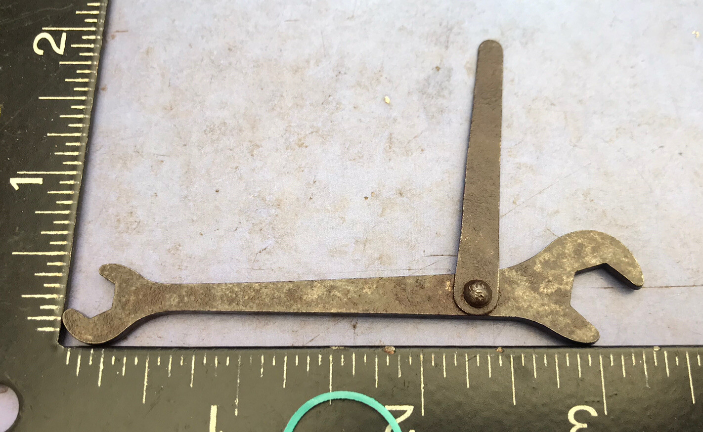 MAGNETO POINTS SPANNER AND FEELER GAUGE – VINTAGE CAR TOOLKIT