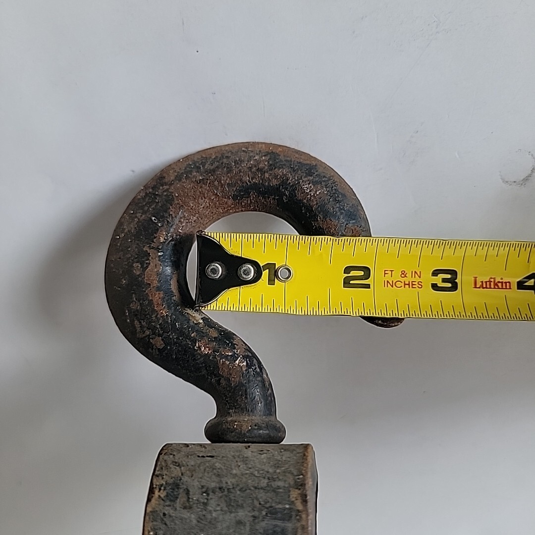 Vintage Moline Iron Works Rope Pulley 10 in