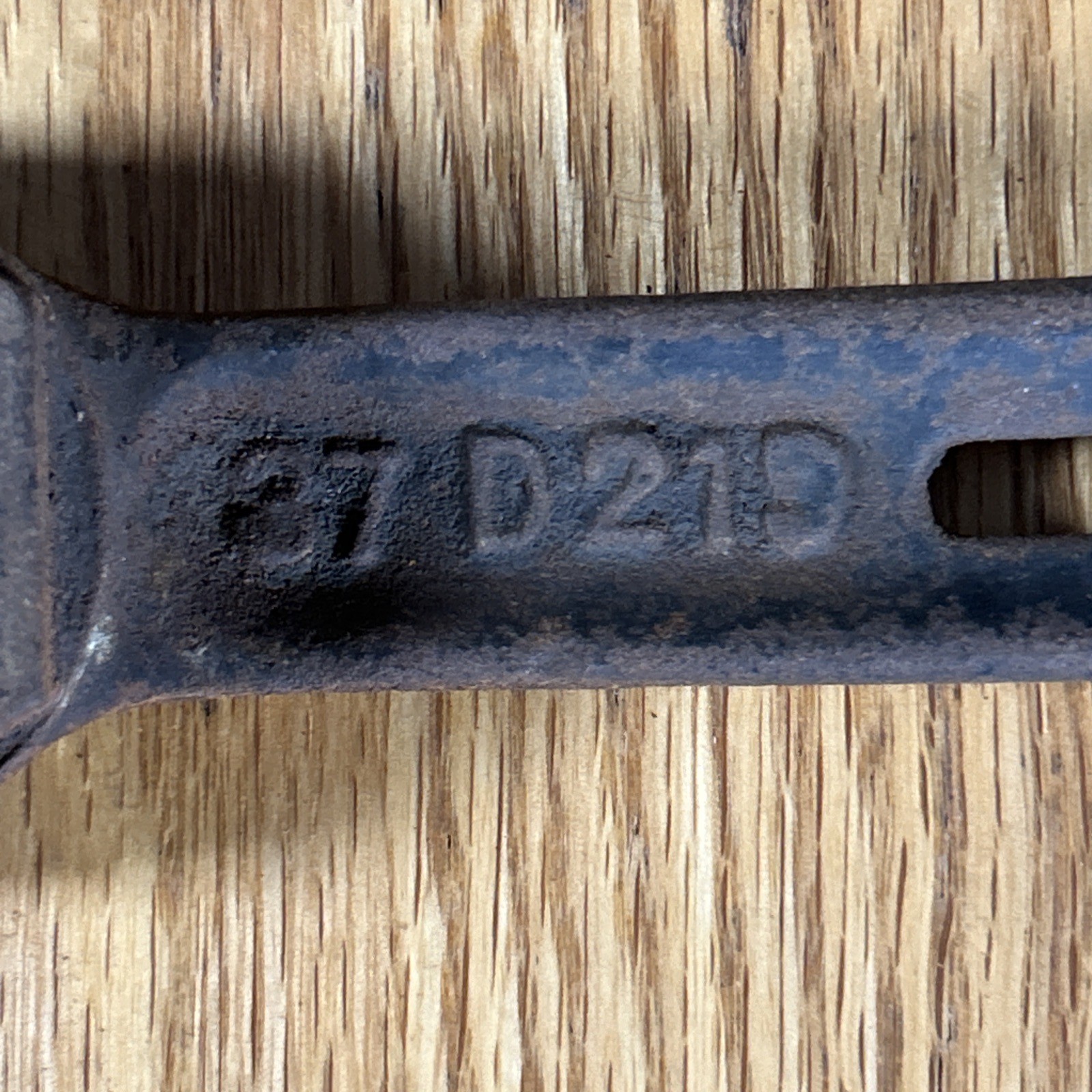 Antique Emmerson Brantingham Tractor Implement Wrench 37 D219 Rockford Illinois