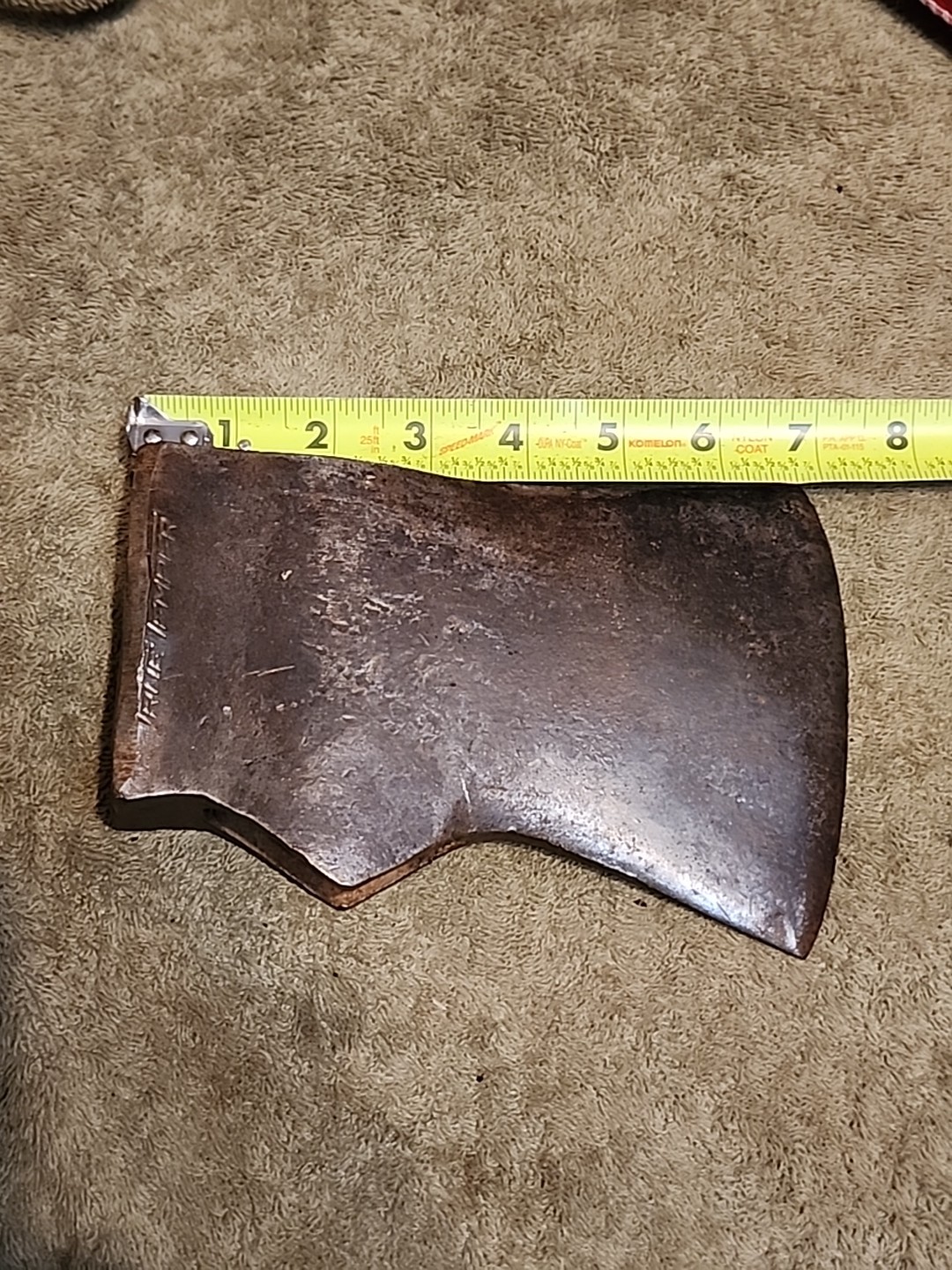 Vintage True-Temper AMERICANAX Jersey Pattern Axe Head Glass port 4 Lbs