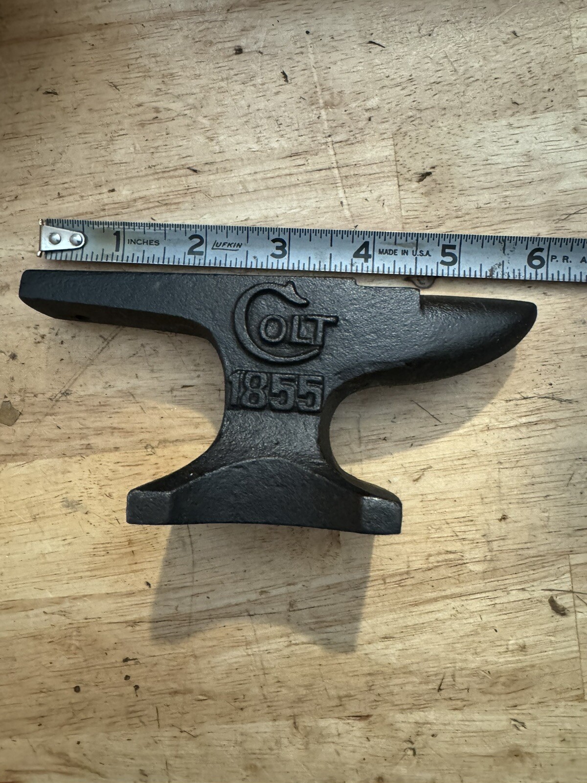 Colt Anvil Metal Guns Rifle Decoration Decor Home Office Desk Room Bedroom USA