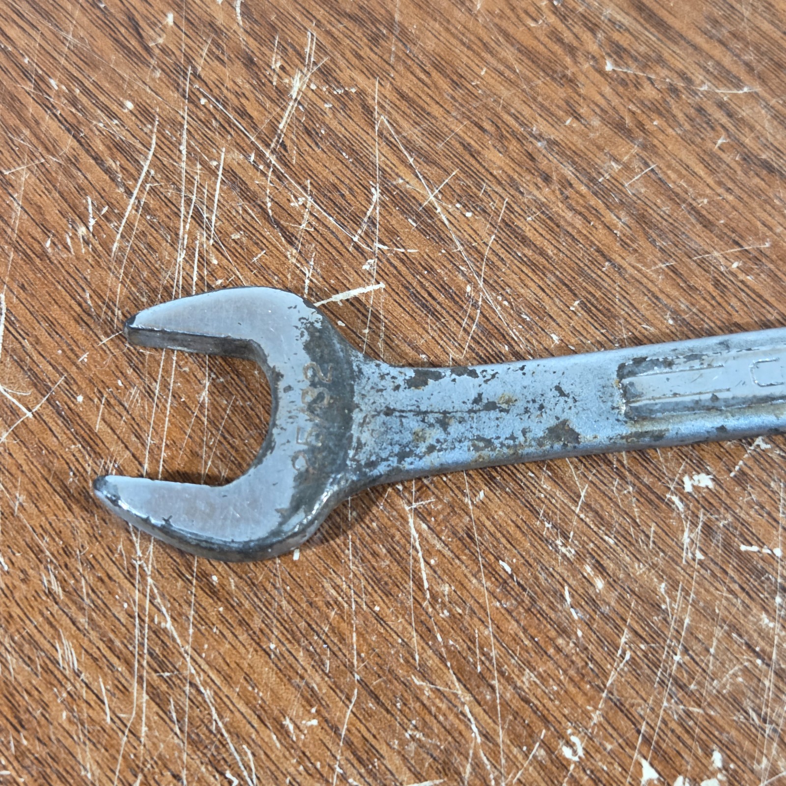 Vintage Craftsman 25/32″ x 13/16″ Double Open end Wrench V USA