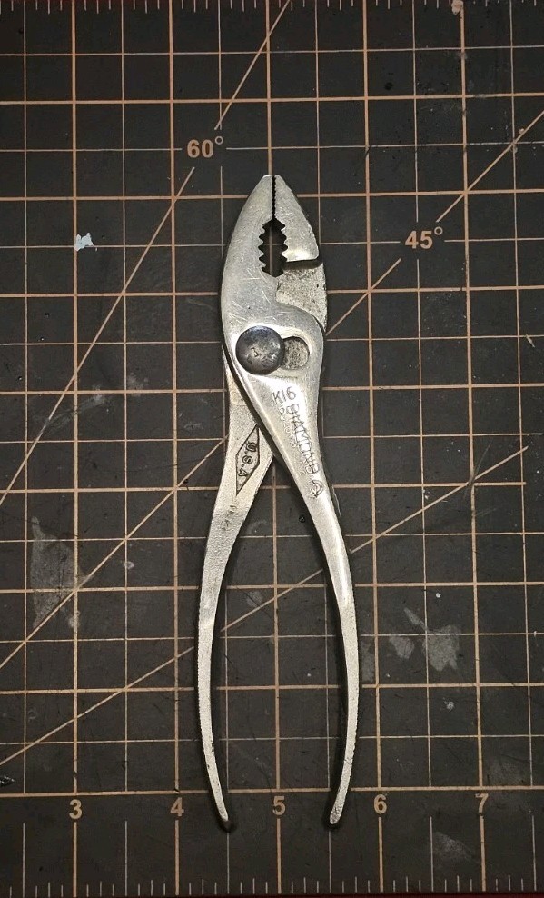 Vintage Diamond Duluth K-16 Slip Joint Pliers Made in USA