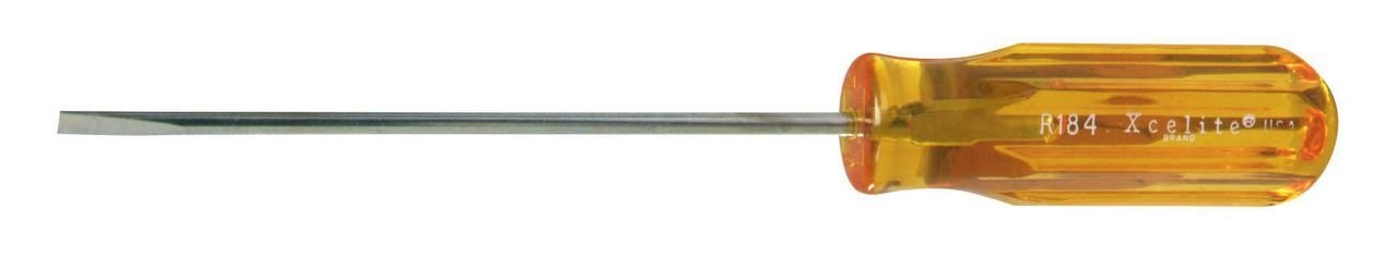 Xcelite by Weller Chrome Vanadium Steel Slotted Screwdriver 3/8″ Tip NOS